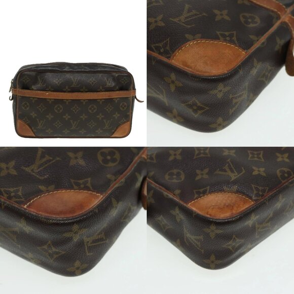 LOUIS VUITTON Monogram Compiegne 28 Clutch Bag M51845 LV Auth 83111 - Picture 14 of 14